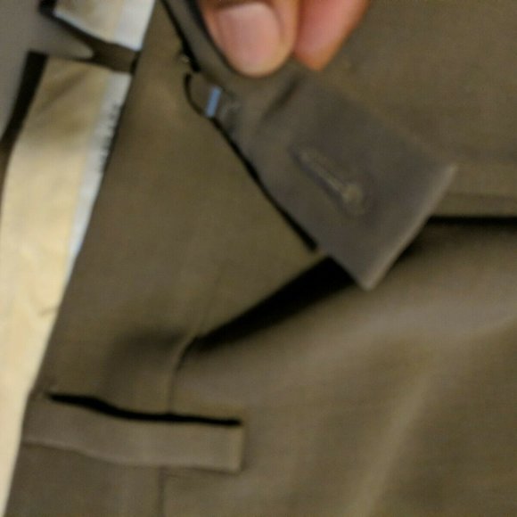 VERSACE Flat Front Men's Dress Pants Beige SZ 36 (I1) - Picture 9 of 9